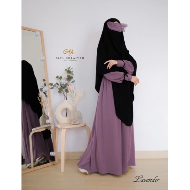 Gamis Sakura by Alfi Huraiyah