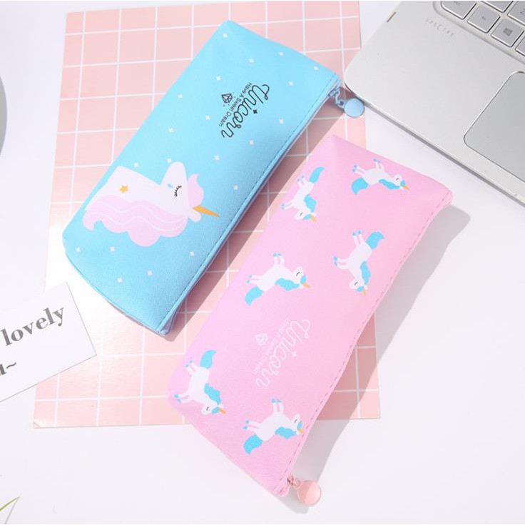 COD KOTAK PENSIL MOTIF UNICORN LUCU UNIK / TEMPAT PENSIL / KOTAK PULPEN / TEMPAT ALAT TULIS PP130-2