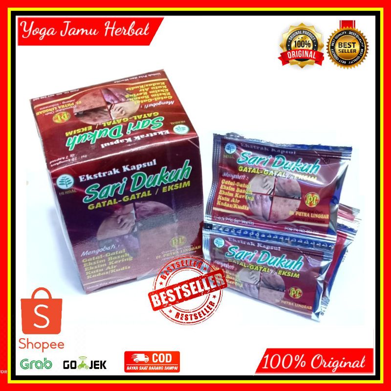 Jual Ekstrak Kapsul Sari Dukuh Original Obat Gatal Isi 20 Sachet Shopee Indonesia 7121