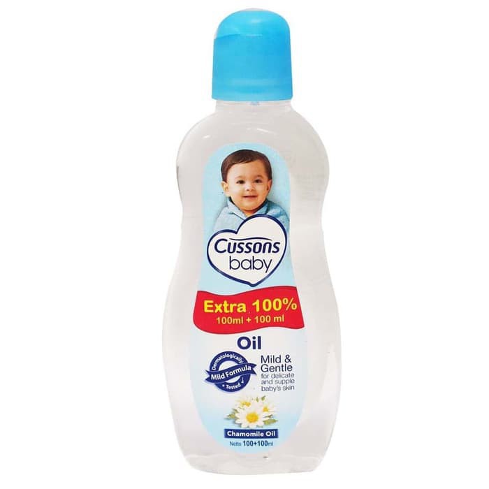 Cussons Baby Oil 100+100ml &amp; 50+50ml