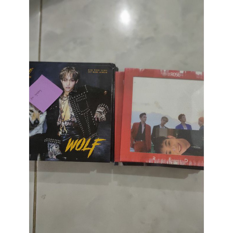 PELUNASAN THE ROSE KIM WOOSUNG ALBUM (BOOKED)