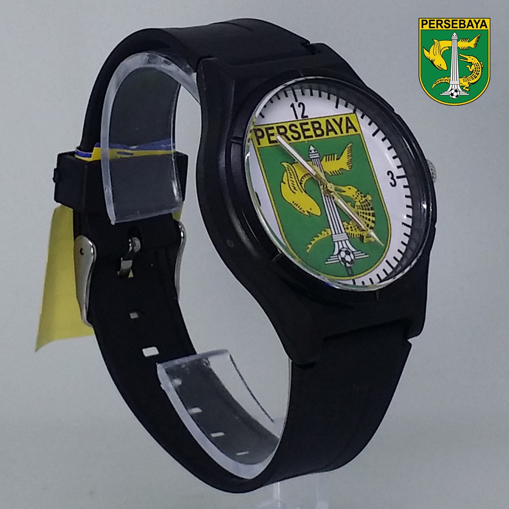 JAM TANGAN PERSEBAYA ANTI AIR (+BOX JAM BB &amp; +BATREI CADANGAN)