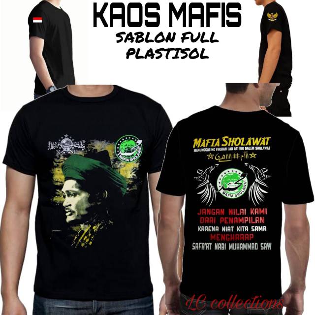 KAOS MAFIA SHOLAWAT FULL PLASTISOL TERBARU