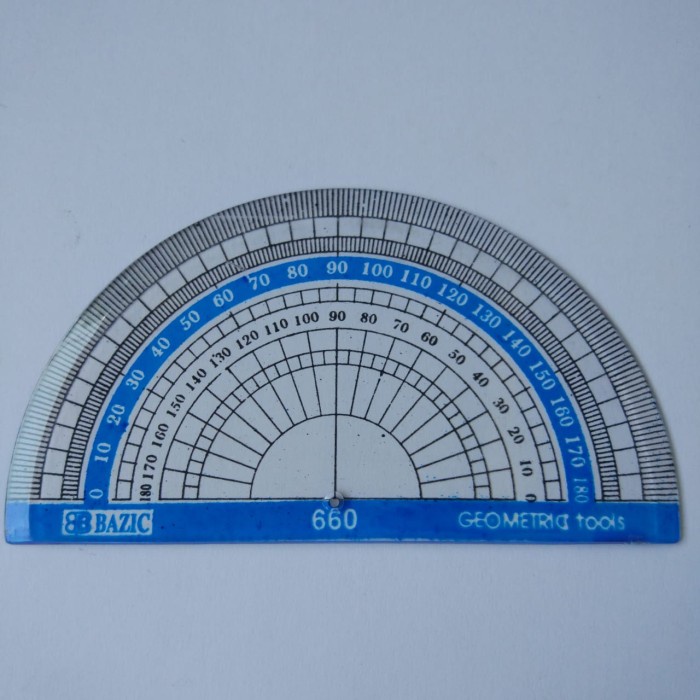

Penggaris Busur 180 Derajat
