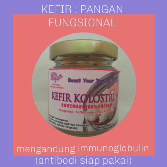 Kefir Kolostrum Kapsul isi 90 kapsul @300mg