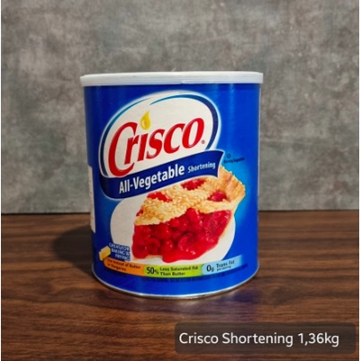crisco vegetable shortening 1,36kg mentega putih shortening crisco