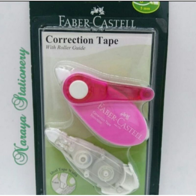 

Faber-Castell Correction Tape SR-506 + Refill ( Pink )