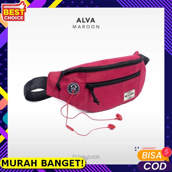 Murah Tas Selempang Lombok Slempang Rajut Kain Tenun Etnik - 2 Terlaris Tas Selempang Pria Waist Bag