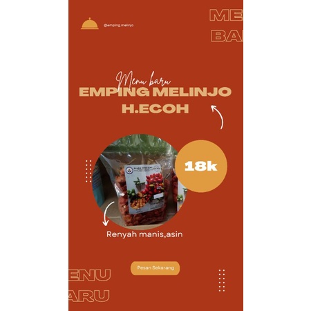 

Emping Melinjo H.Ecoh