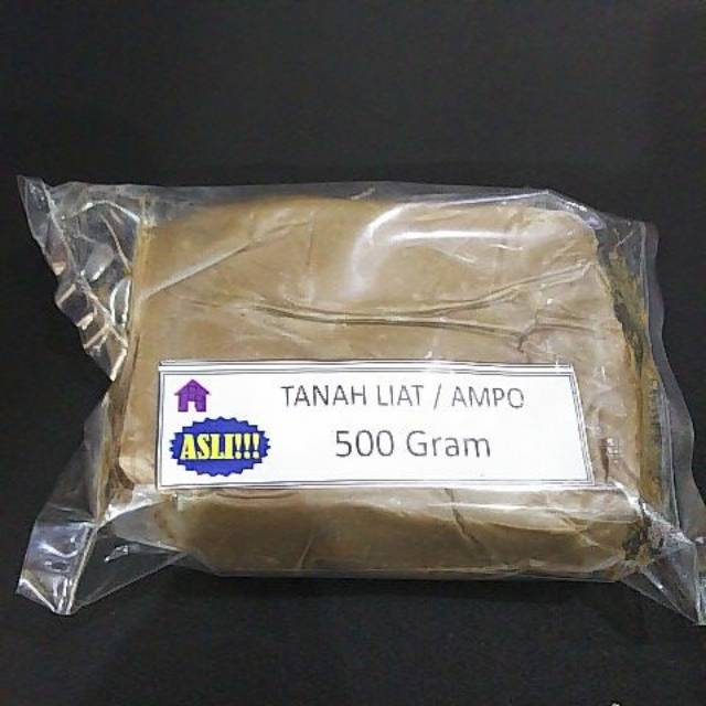 Tanah Liat 500 gram tanah lempung