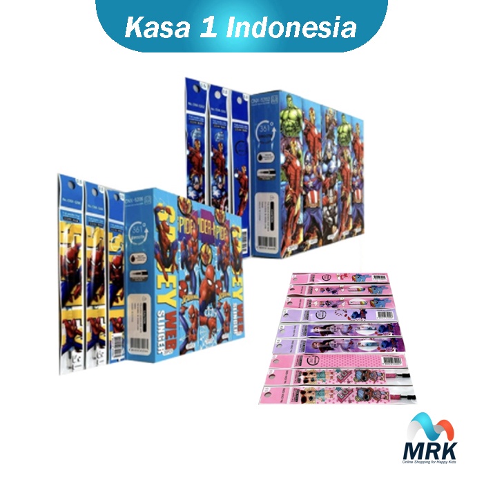 

1 Pcs Refill Pulpen Gel Karakter / Isi Ulang Bolpoint Hitam
