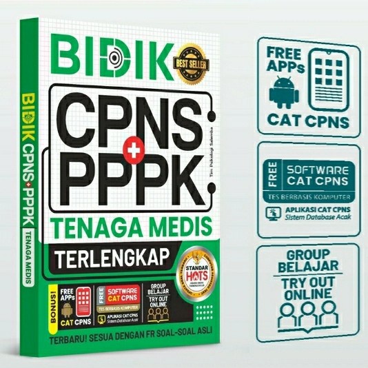 

TERMURAH Buku CPNS PPPK TENAGA MEDIS terbaru SKB kedokteran perawat bidan SKD KPL085