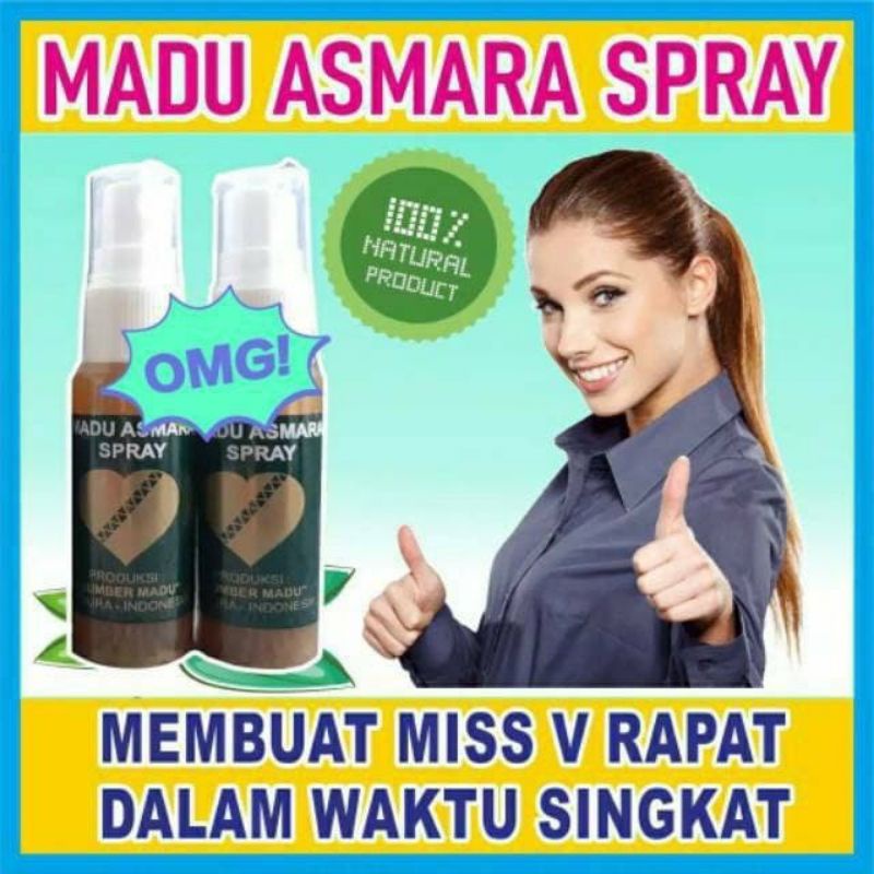 MADU ASMARA SPRAY PERAPAT MISS V/Virgin spray asmara rapet