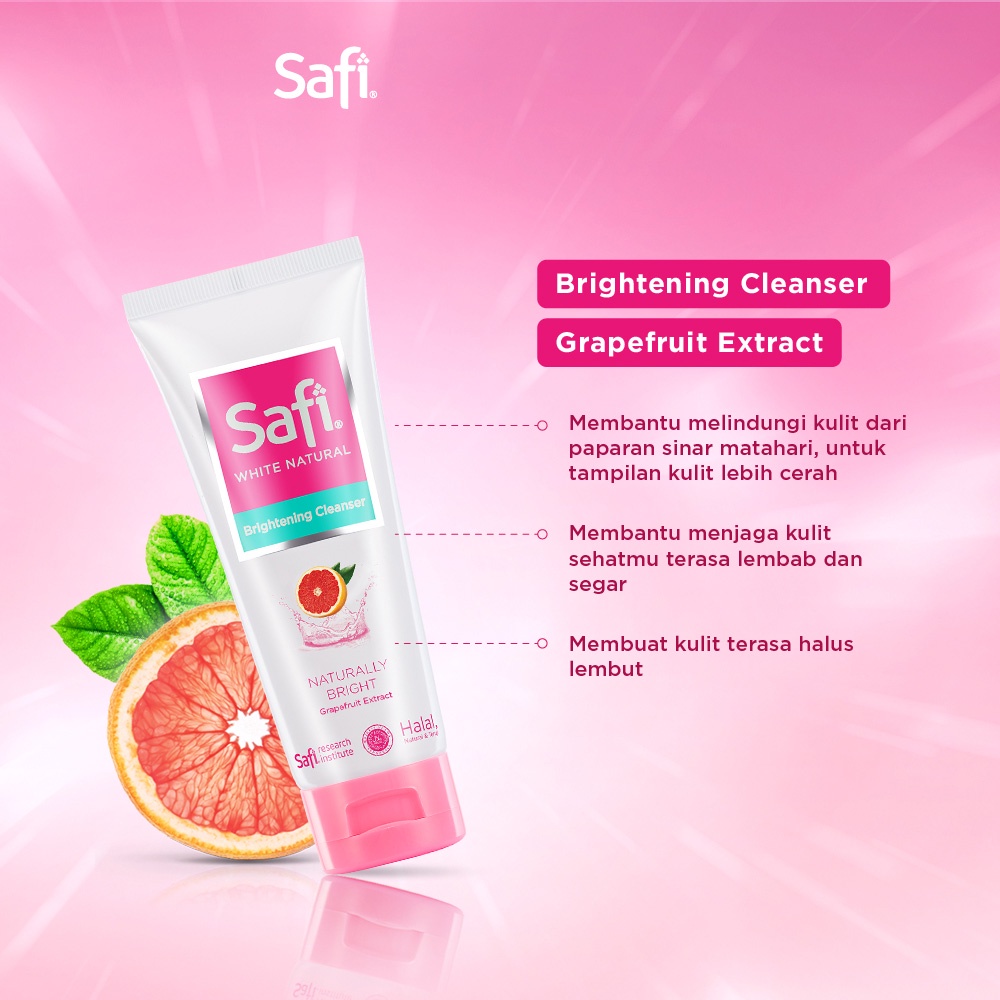 SAFI Brightening Cleanser Grapefruit Extract