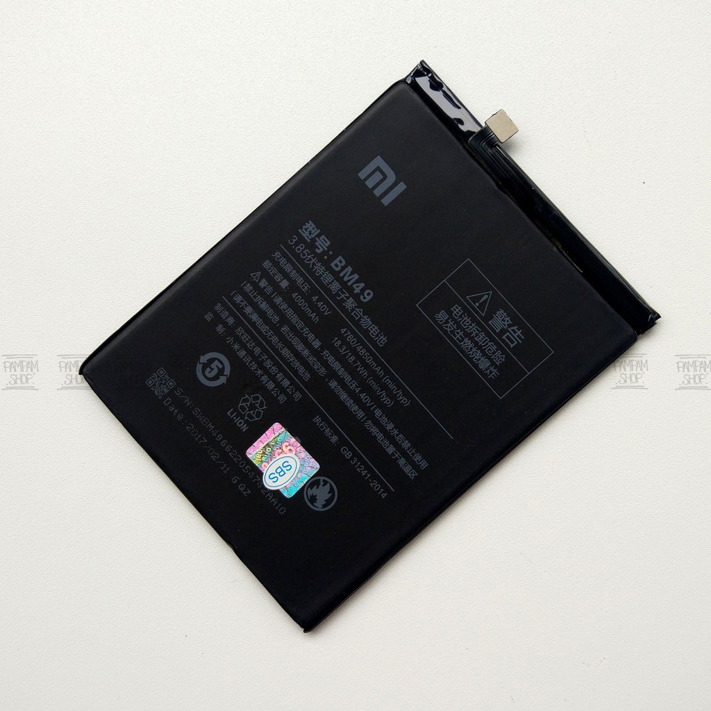 Baterai XiaoMi BM49 Mi Max 1 Original OEM Batre Batrai Battery BM 49 HP Xiao Mi Redmi