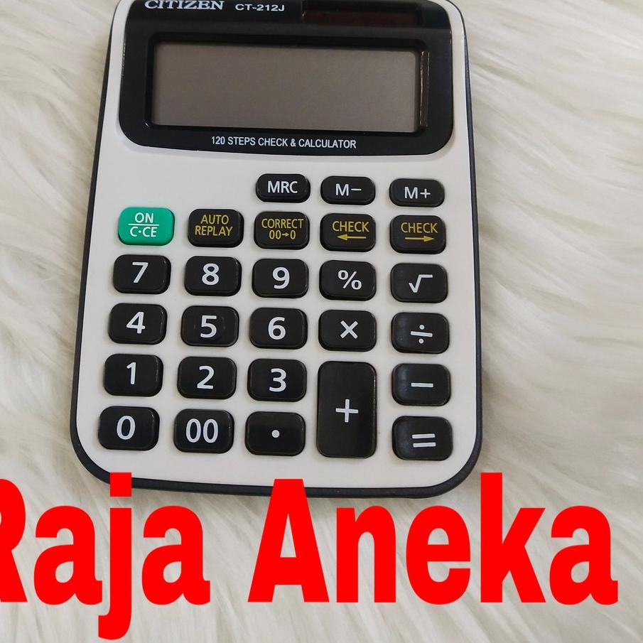 

Special - Kalkulator CITIZEN CT-212J Tombol Lembut 12 Digit Layar Besar CT 212 CT212