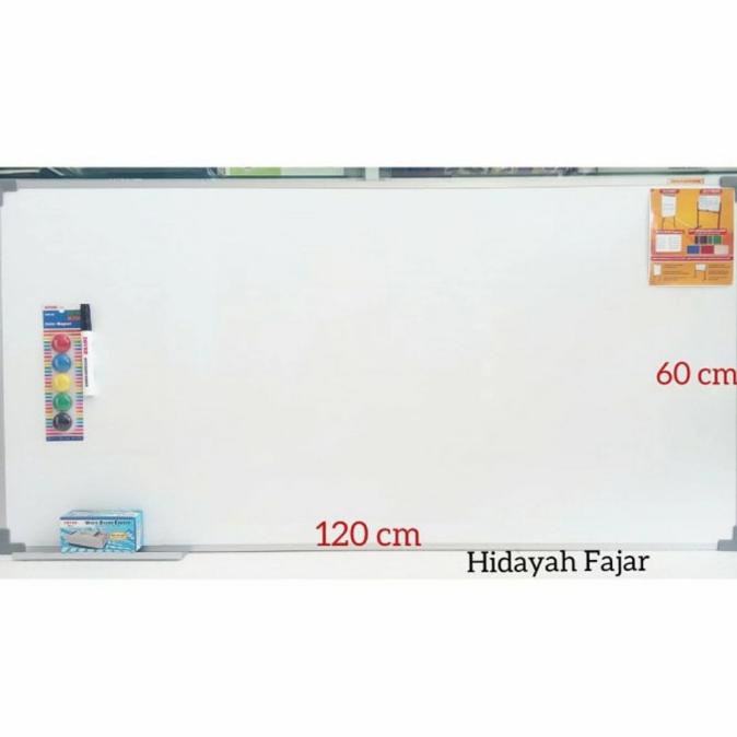 

papan tulis + whiteboard Keiko + magnet warna + spidol snowman