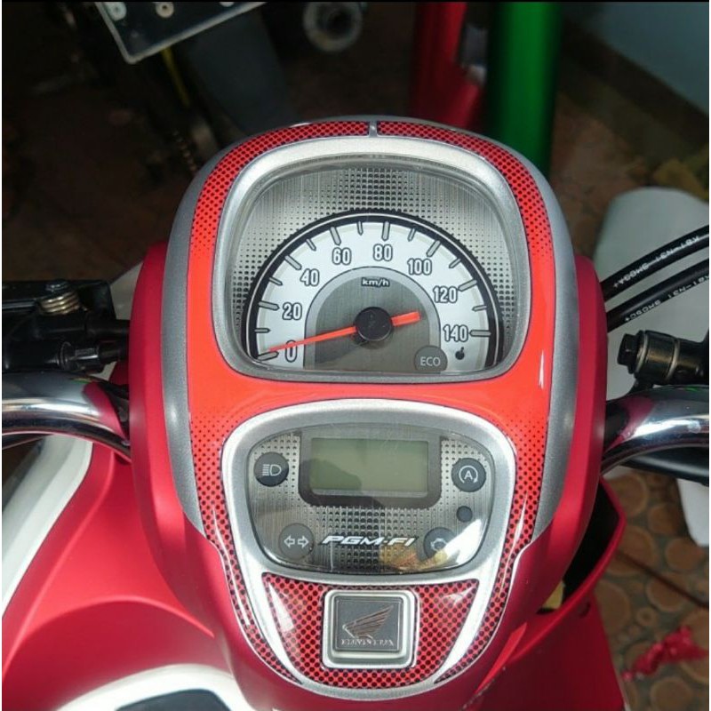 Stiker anti gores speedometer / spidometer honda all new scoopy