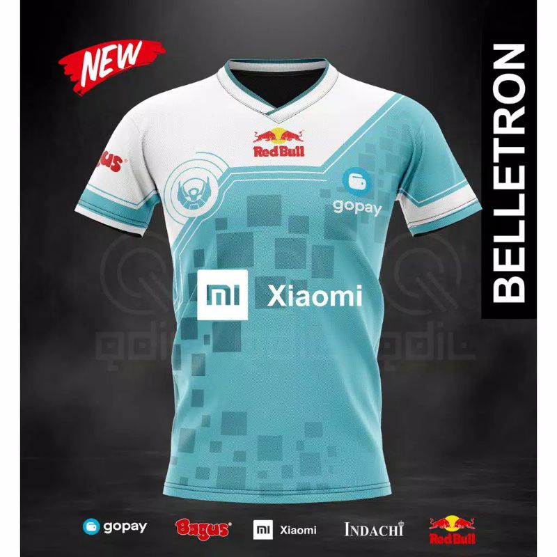 JERSEY BAJU KAOS GAMING BTR BELLETRON 2020 2021 (FREE NICKNAME)
