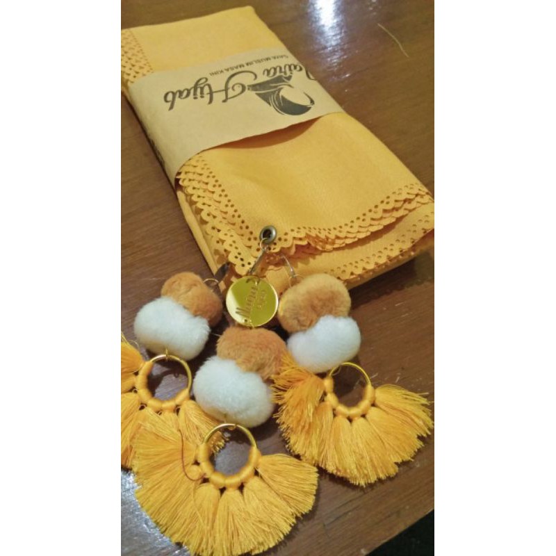 HARGA MURAH/Hijab/Jilbab/ Kerudung Segi empat Terbaru/Motif Kipas 2021