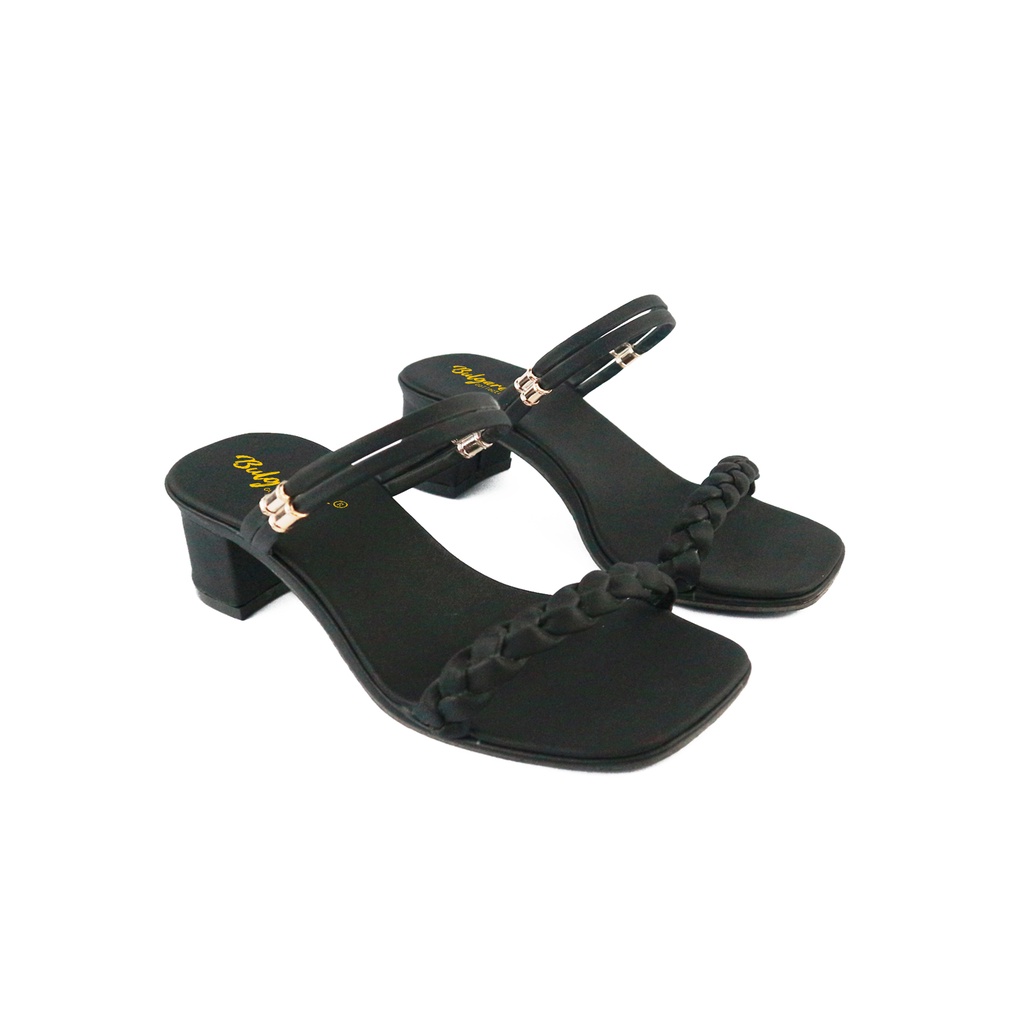 Sandal Heels Wanita Strap Tali Kepang MC-R 87