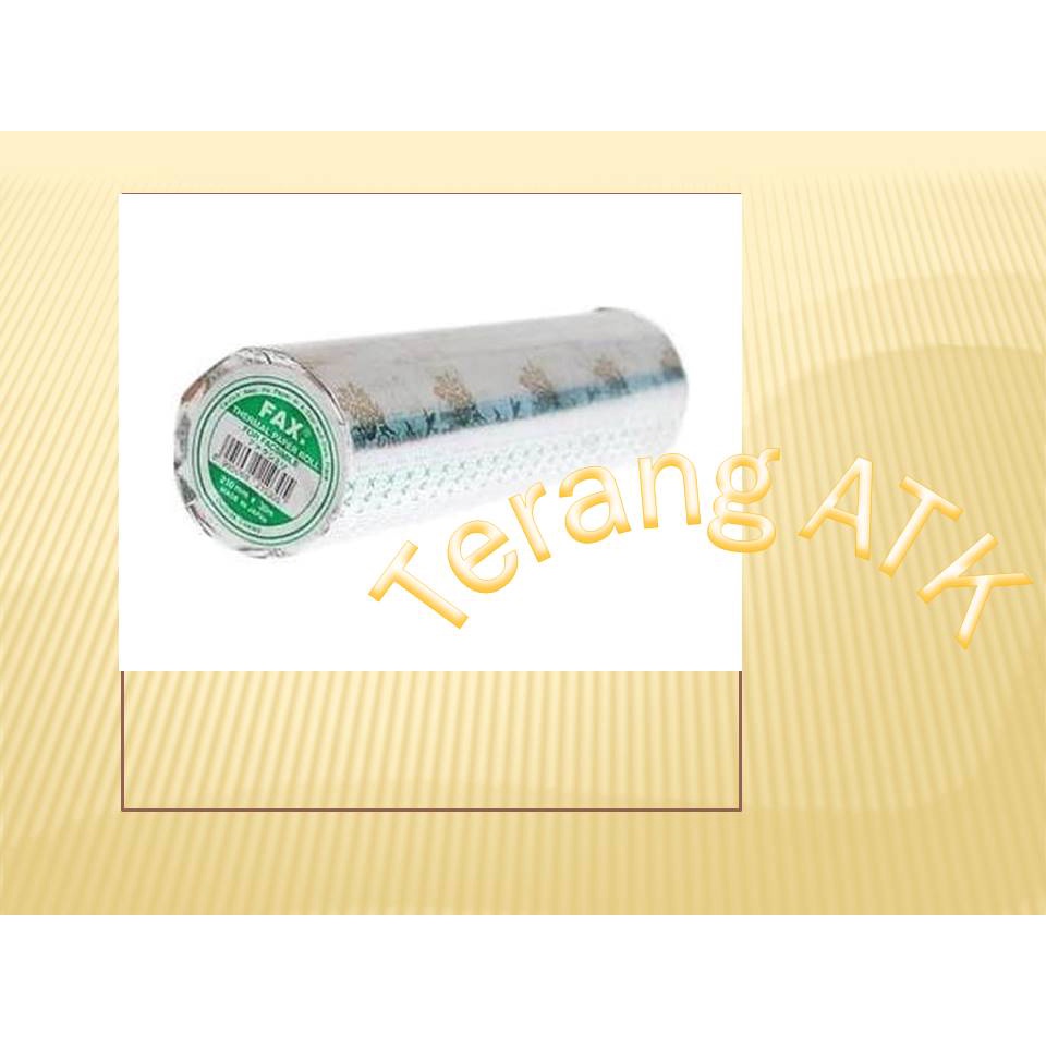 

Kertas Thermal Fax Merek FAX Panjang 30 Meter