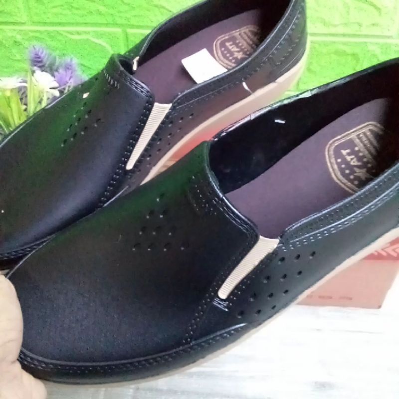 Sepatu Karet Pria ATT AWK 557 original/Sepatu Pantofel Pria Pro ATT/Sepatu Slip On ATT/Sepatu Anti Air  ATT