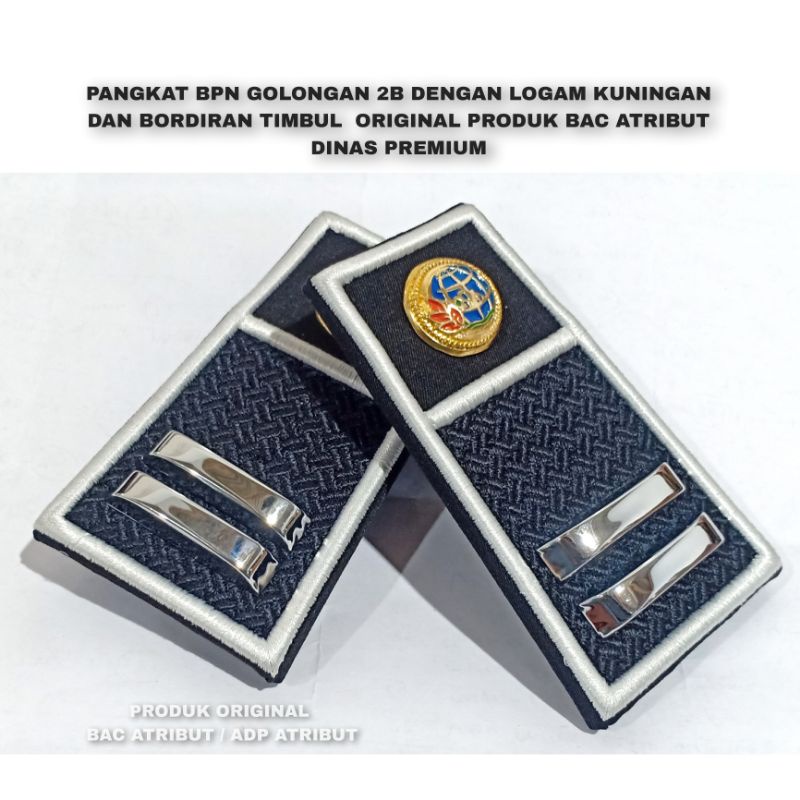 Pangkat ATR/BPN GOLONGAN 2B PREMIUM Pangkat bpn