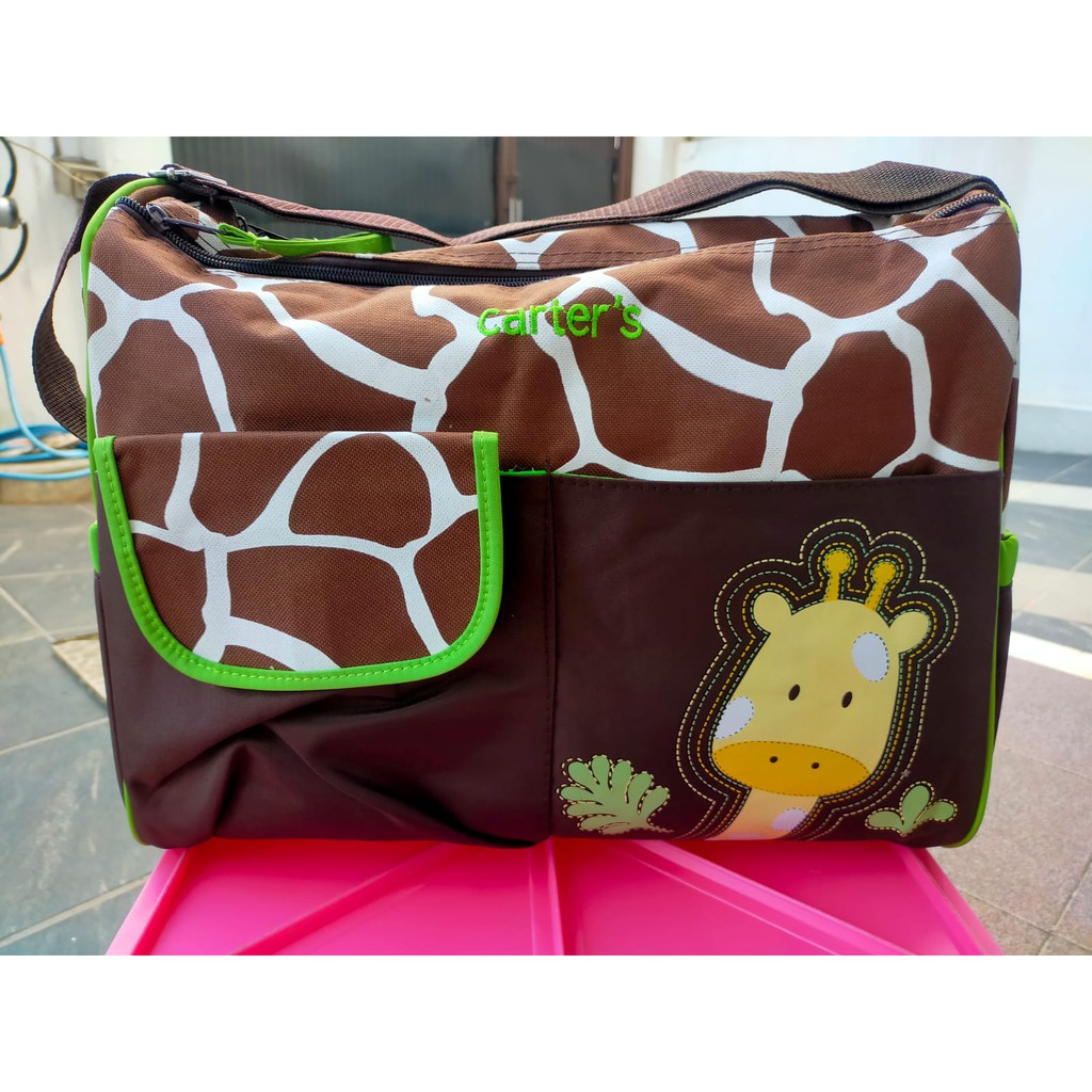 Diaper Bag Carter Monkey / Girrafe ukuran besar