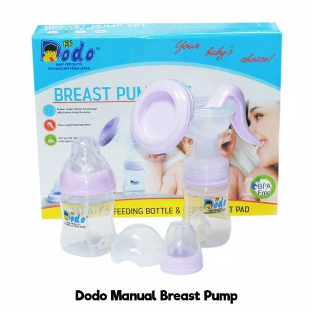 Dodo Manual Breast Pump Set /Pompa Asi Dodo Y1