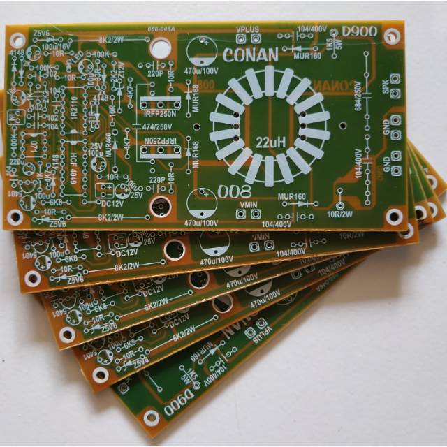 PCB Power Amplifier Class D900 V2
