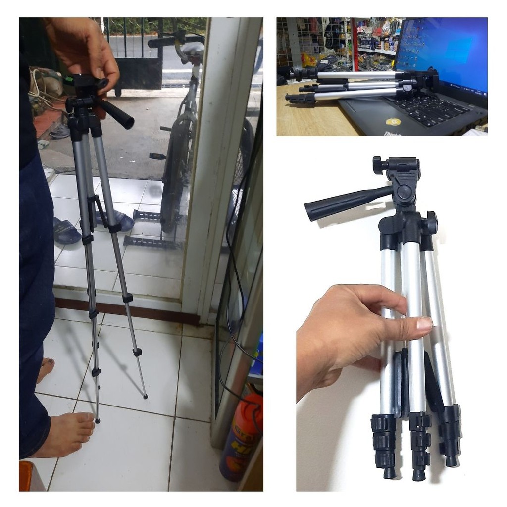 Tripod Stand Braket Penyangga HP Camera 113174