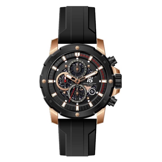 JAM TANGAN PRIA T5 H 3939 T5 H3939G ORIGINAL TERBARU CHRONOGRAPH AKTIF TALI RUBBER TERMURAH