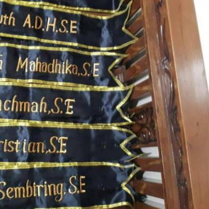 ♠ KILAT Selempang Wisuda Slempang Bordir Satin Murah Cepat ۩