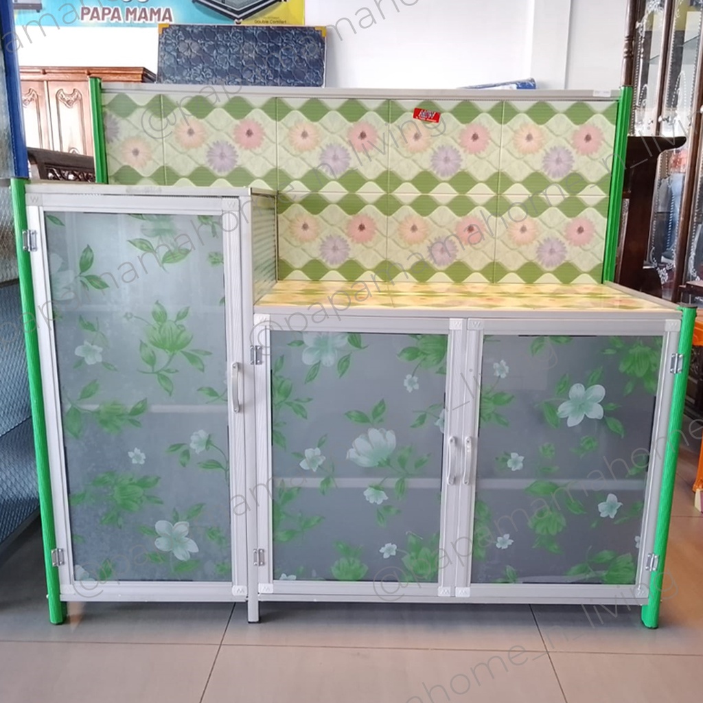 Lemari Piring - Rak Piring Aluminium - Rak Kompor 3KMC - Medan