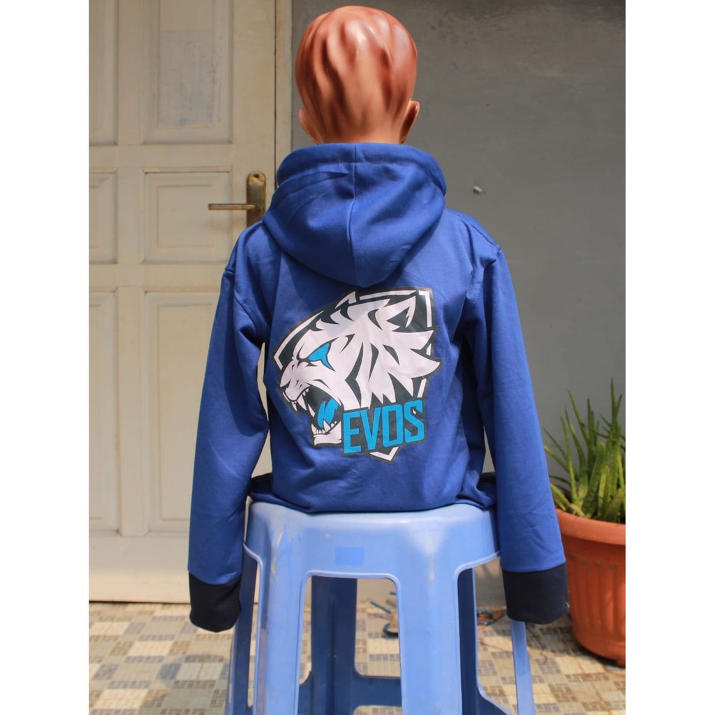 jaket evos free fire/sweater free fire evos/jaket hodie gamer free fire evos