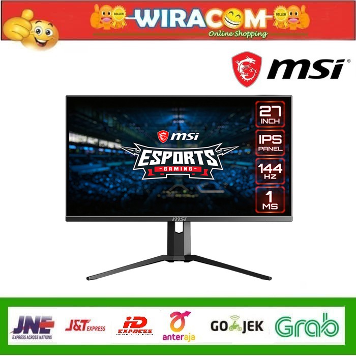 LED Monitor Gaming MSI Optix MAG273R 27" 144Hz FHD HDMI DP (MAG273R)