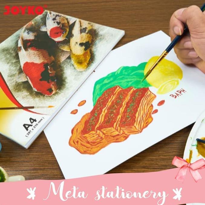 

Hadir Watercolor Pad Buku Cat Air Akrilik Joyko Pad-2000 A4 300 Gsm 12 Sheet Hot Sale