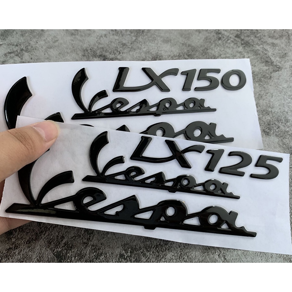 3D Lencana Lambang Stiker Stiker Kit Untuk PIAGGIO Vespa GTS300 LX125 LX150 125 150 LX LXV Stiker