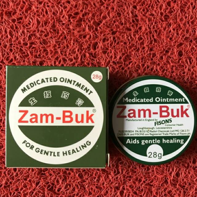 [100% Asli] Zambuk Salep Obat Memar Gatal Gigitan Seranga Bayi Original Asli 28 gr