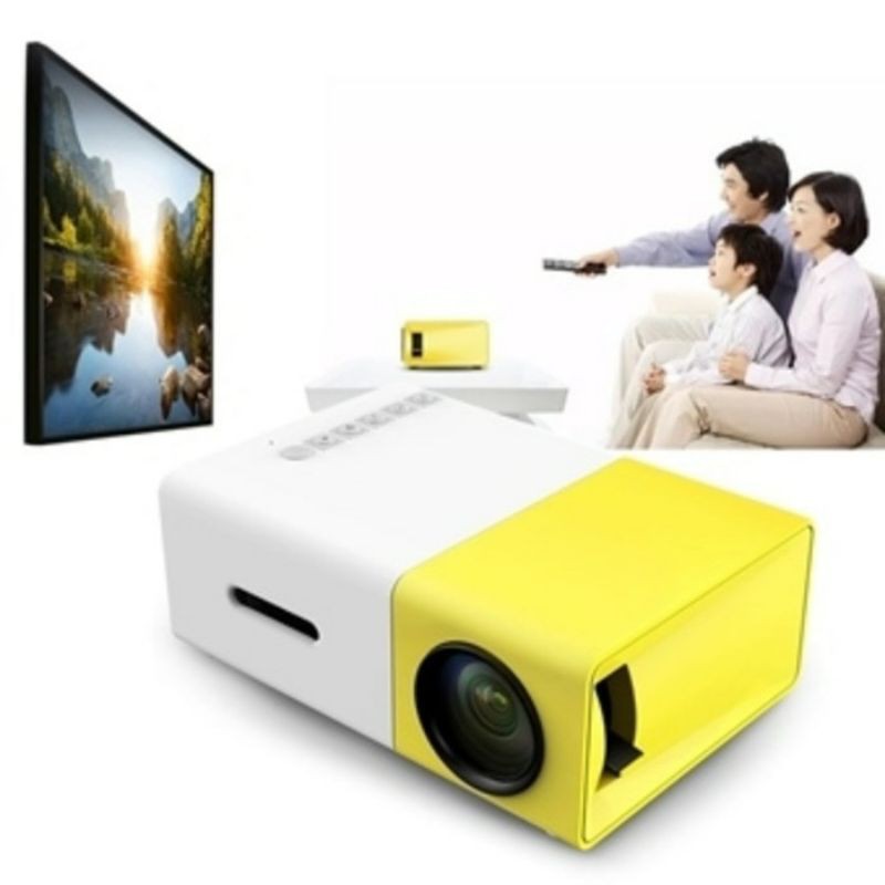 Mini proyektor LED YG300 / portable projector home YG300