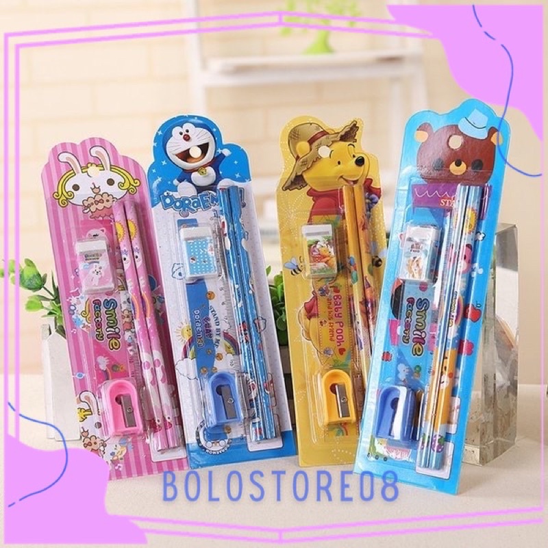 

Set Alat Tulis 5 in 1 Karakter Anak