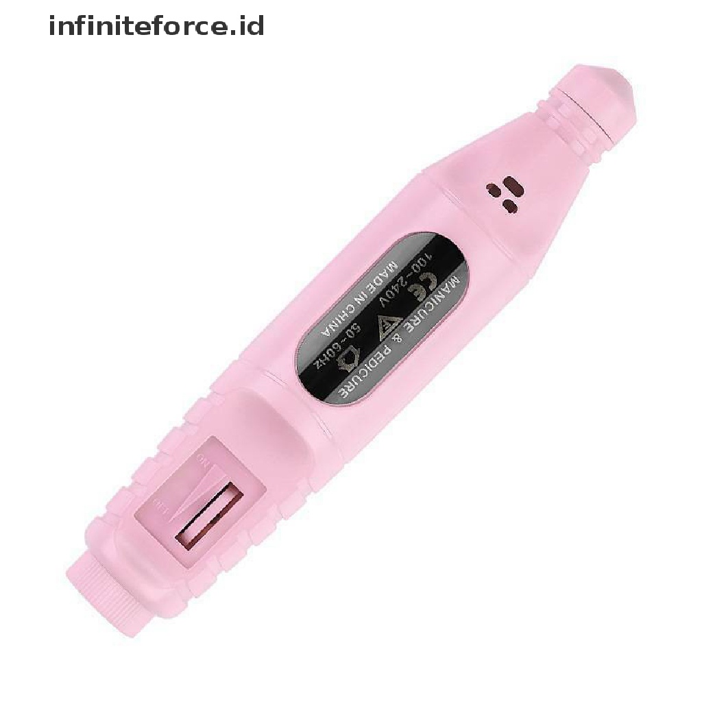 Infiniteforce.id Mesin Kikir Kuku Elektrik Portable USB Bahan Akrilik Untuk Manicure / Pedicure