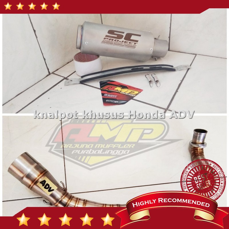 Termurah Knalpot SC PROJECT sunblast pnp honda ADV 150