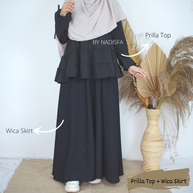 PRILLA TOP ATASAN POLOS UMPAK BUSUI FRIENDLY