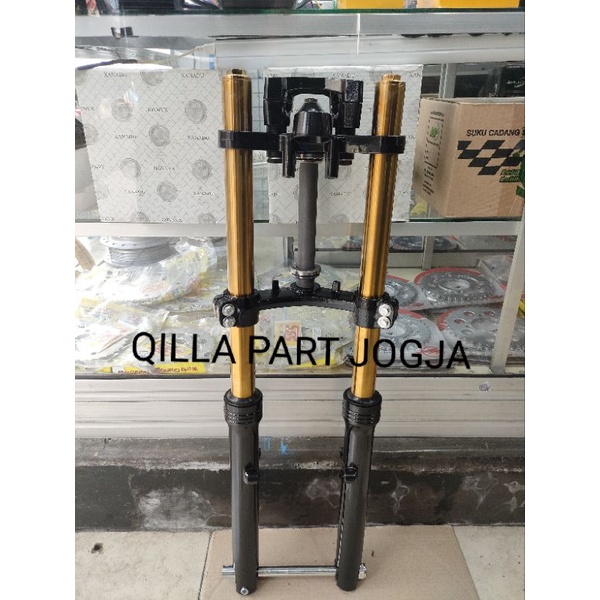 Shock skok sok depan ninja as gold PNP RX KING