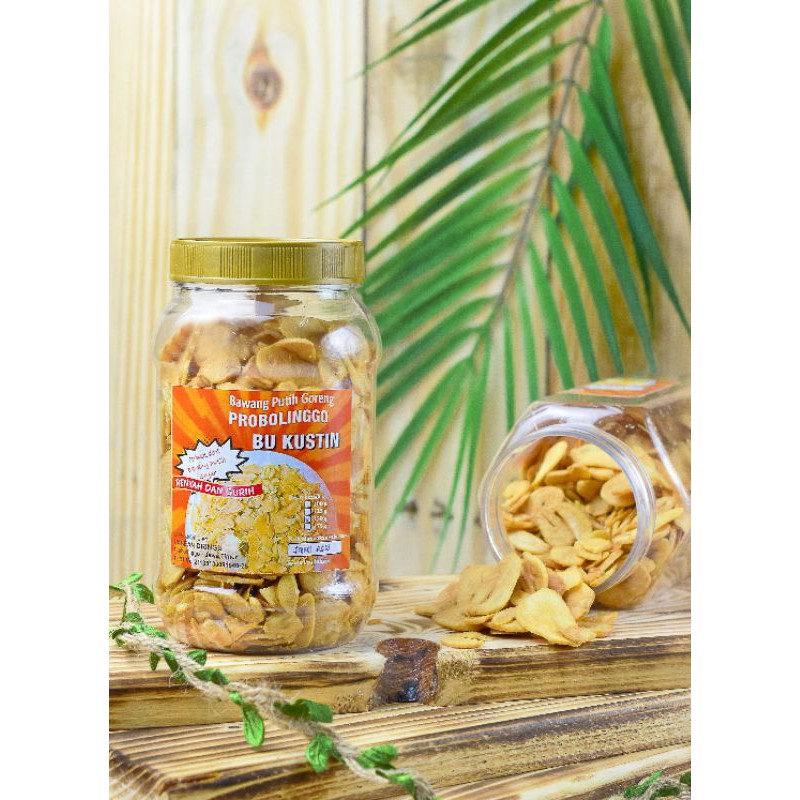 

Bu Kustin Bawang Putih Goreng Kemasan Botol 150 gram