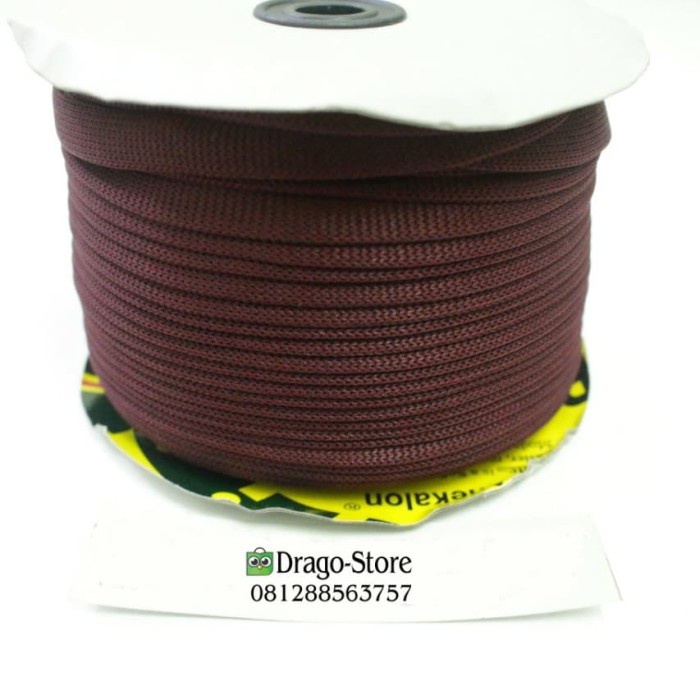 

Update Tali Id Roll 1 Cm Maroon / Tali Sepatu / Tali Lanyard Promo
