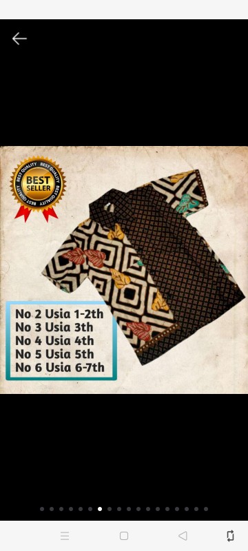 Kemeja Batik Anak Laki Laki Baju Kemeja Batik Anak Batik Anak Laki Laki