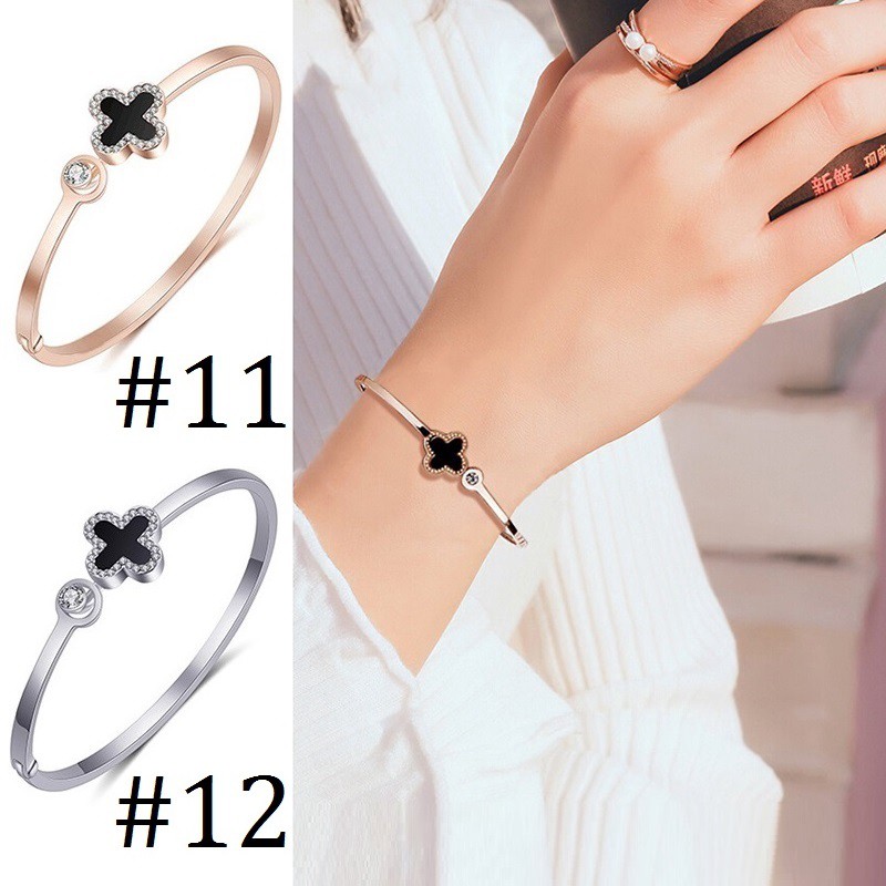 Gelang Pacar Pasangan Perak Titanium Energi Magnetik Hati Love Cinta Gaya Untuk Wanita Bangle